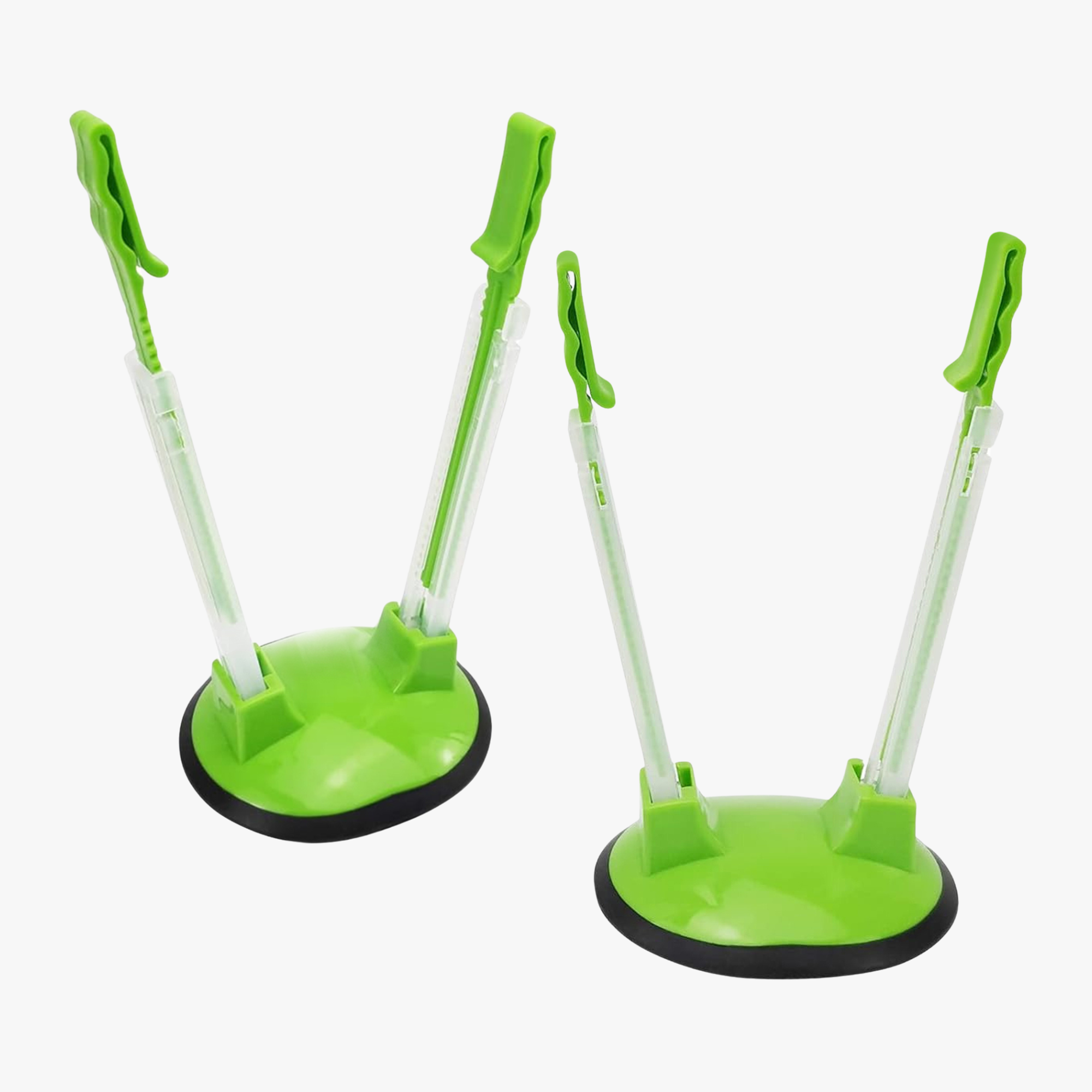 Two Pcs Freezer Bags Holder - Adjustable Baggy Racks